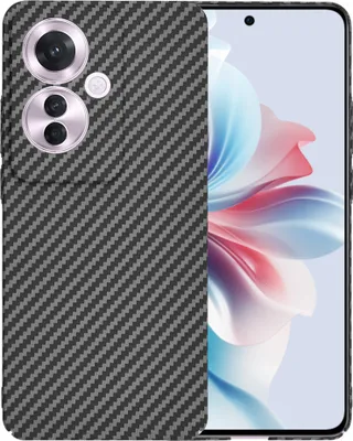 Produktbild von Techsuit Carbonite FiberShell Back Cover Hülle für Oppo Reno11 F 5G - Schwarz