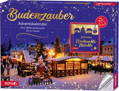 Produktbild von ROTH Adventskalender - Budenzauber-Adventskalender - 45x34x4 cm - 80696