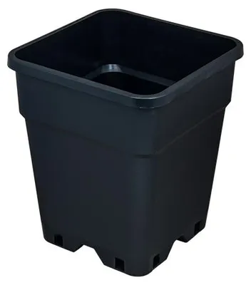 Produktbild von Pflanztopf, quadratisch/schwarz, 7 Liter