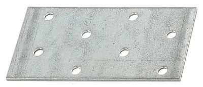 Produktbild von GAH Alberts Flachverbinder EN 14545:29-2 L 80 mm B 40 mm S 2 mm Stahl sdmverz. - 331429