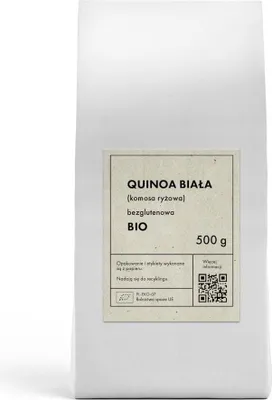 QUINOA BIAŁA (KOMOSA RYŻOWA) BEZGLUTENOWA BIO 500 g - THE PLANET