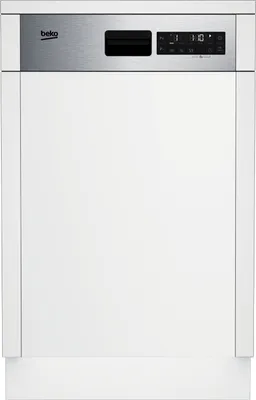 Produktbild von Beko BDSS25N20X Einbaugeschirrspüler 45cm, teilintegriert 7685203935