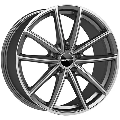 Produktbild von 20 Zoll Alufelge GMP titan 20"x10.5" 5x112 PCD ET19 66.5mm Felge Antraciet