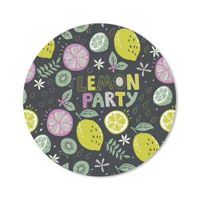 Produktbild von MuchoWow® Mauspad Mousepad Sommer - Zitate - Zitronen 30x30 cm - Mousepads - Maus Mat - Pad - Mausunterlage - Tischunterlage - Schreibtischmatten