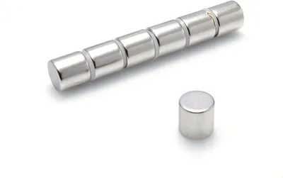 Produktbild von Neodym-Magnete zylindrisch 10 x 10 mm 1 Stück  N38