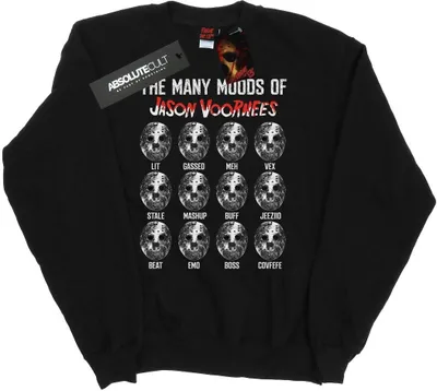 Produktbild von Friday 13th - "The Many Moods Of Jason Voorhees" Sweatshirt für Herren BI23649 (L) (Schwarz)