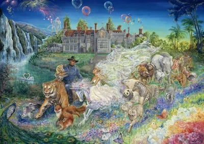 Obrázok produktu pre Grafika Puzzle Josephine Wall - Fantasy svadba - 2000 dielikov puzzle