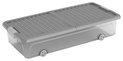 Zdjęcie produktu dla ABM Italia SpA 8081000 0854, Schowek, Szary, Przezroczysty, Prostokątny, Monochromatyczny, Wewnętrzna, Szary