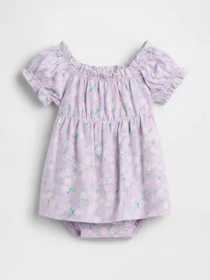 Produktbild von GAP Baby-Blumenkleid 3-6M