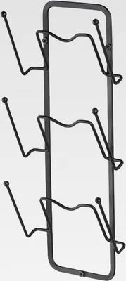 Produktbild von Wandmontiertes Topfdeckelregal | Topfdeckelhalter für Schränke | Topfdeckel-Organizer für Wand, Küchentopfdeckel-Aufhänger, dreilagiger Topfdeckelhalter für Küche und Badetücher