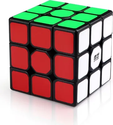 Produktbild von 3X3X3 56mm Smooth Magic Cube Stress Reliever Spielzeug schwarz
