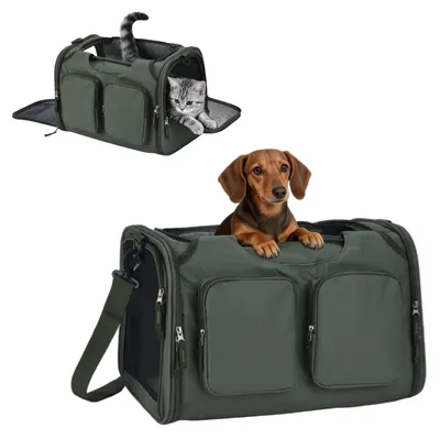 Productafbeelding van Opvouwbare Kattentransporttas voor Katten en Honden tot 6 kg