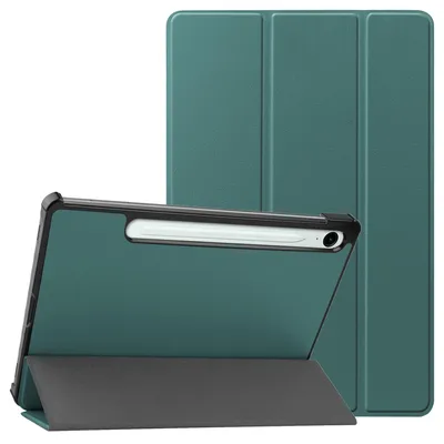 Produktbild von imoshion Trifold Klapphülle Samsung Galaxy Tab S10 FE Plus - Dunkelgrün