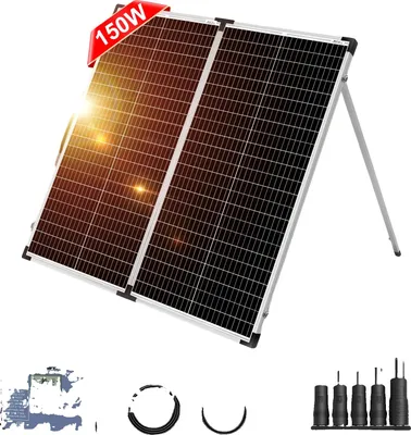 Obrázek produktu pro Solární panel, přenosný design, vysoká účinnost, 160 W