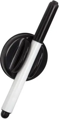 Zdjęcie produktu dla Uchwyt magnetyczny na 1 marker z powierzchnią czyszczącą, do tablic szklanych