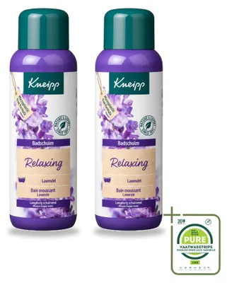 Image de 2 flacons de mousse de bain Kneipp à la lavande - Apaisante - 400 ml - Lot de 2