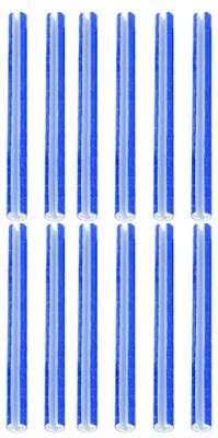 Produktbild von 12 Stück Fahrrad-Speichenreflektorstreifen, blau