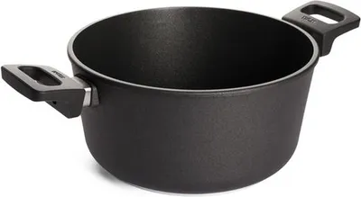 Produktbild von Woll NOWO Titanium 128 NL Kochtopf inkl. Deckel, Gusseisen/Gussaluminium, 28 cm Durchmesser, Antihaftbeschichtung, abnehmbarer Griff