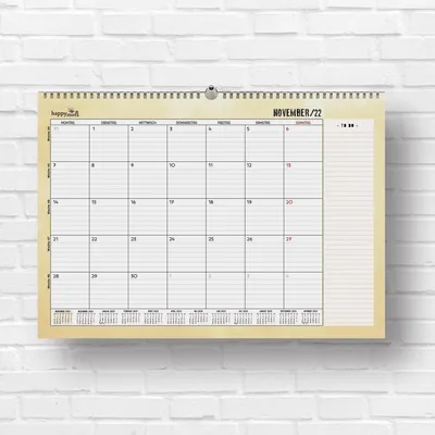 Monatsplaner 2023, 32 x 47 cm, Wandkalender, 16 Monate