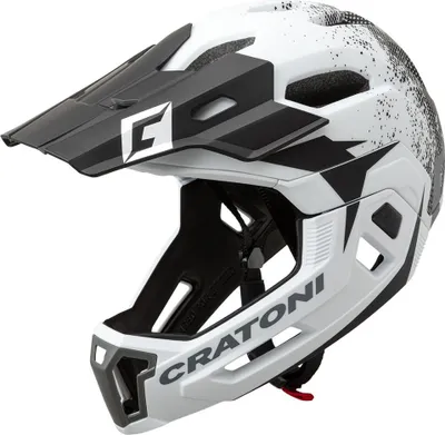 Produktbild von Cratoni C-Maniac 2.0 MX Fahrradhelm Enduro Downhill Freeride Fullfacehelm Kinnbügel Bikeparknorm