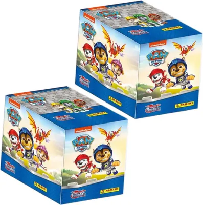 Produktbild von Panini Paw Patrol Sticker - Rescue Knights (2023) - 2 Display Sammelsticker