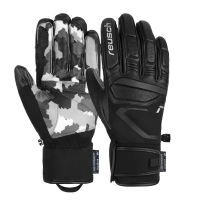 Produktbild von REUSCH Marco Schwarz - Herren Skihandschuhe - black/grey camo black/grey camo 8,5