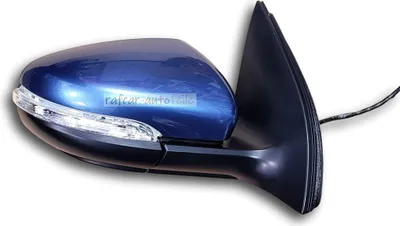 Produktbild von Außenspiegel Spiegel rechts elektrisch für VW GOLF VI 5K 2008 - blau LA5J