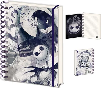 Produktbild von Nightmare Before Christmas - Notizbuch - Watercolour