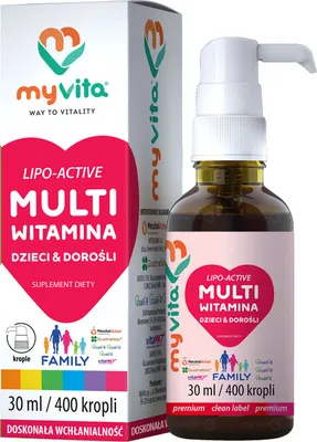 Produktbild von MyVita Multivitamin Lipo-Active Family Kinder und Erwachsene - Tropfen 30 ml