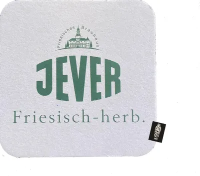 Produktbild von Jever Bierdeckel Friesisch-herb 100er Packung
