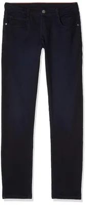 Productafbeelding van Lemmi jongens jeans, broek, slim fit, mid-wash, blauw (donkerblauw denim), per pak