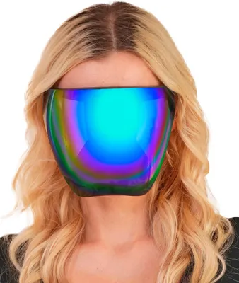 Produktbild von Maske Futuristisch Verspiegelt Erwachsene - Einheitsgröße