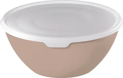 Produktbild von Set Schüssel mit Deckel 3 l CARUBA, Farbe:Meadow rose