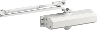 Image de Ferme-porte automatique hydraulique force 5, blanc - THIRARD