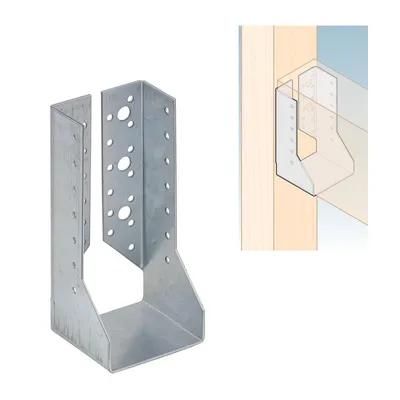 Produktbild von Geschlossener Balkenschuh WBZ 28, 80x180 - Packung mit 1 Stück