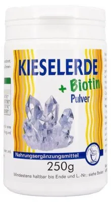 Produktbild von Kieselerde+Biotin Pulver 250 g