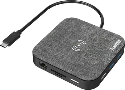 Produktbild von USB-C-Hub, Multiport mit Wireless Charging, 12 Ports
