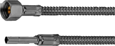 Produktbild von Flexibler Verbindungsschlauch - 400 mm Länge - 3/8 Zoll IG, Ø 10 mm - AKTION 2 Stück Hochwertige Edelstahl-Umflechtung/Anschlussschlauch für Wasserhahn /.