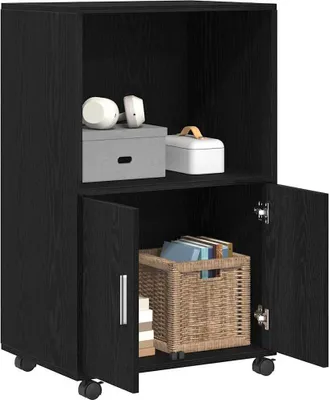 Produktbild von Möbel Schrank Schwarz Eichen-Optik 55x40x82 cm Top2045269