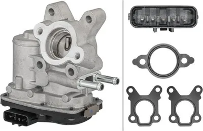Produktbild von HELLA 6NU 014 864-661 AGR-Ventil mit Dichtungen für NISSAN NP300 Navara Pickup (D40) Abgasrückführungsventil