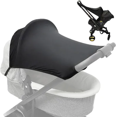 Imagen del producto de Toldo para cochecito con protección UV 50+, elástico, transpirable, para uso en exteriores