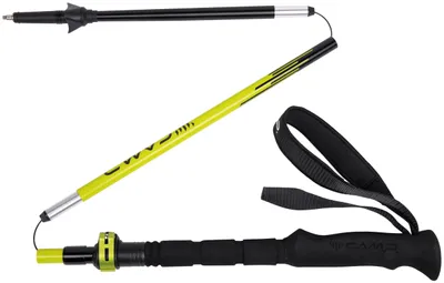 Obrázok produktu pre Hliníková trekingová palica, 5 segmentov, nastaviteľná od 115 do 135 cm