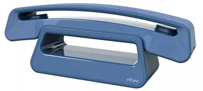 Obrázek produktu pro Alcatel ePure#3 Iconic, DECT telefon, Bezdrátové sluchátko, Hlasitý odposlech, 100 pol., Identifikace volajícího, Modrá