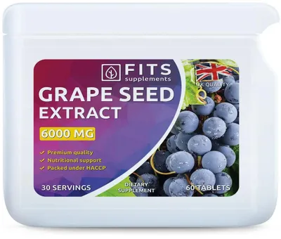 Obrázek produktu pro Extrakt z hroznových jader 6000 mg, 60 tablet