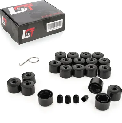 Produktbild von 20x Radschraubenkappen diebstahlhemmend 17 mm für KIA HYUNDAI DAEWOO DAIHATSU