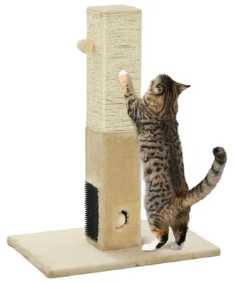 Immagine prodotto di Albero per gatti Krabpaal, altezza 79 cm, con altalena e spazzole