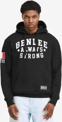 Produktbild von Herren Kapuzensweatshirt normale Passform LLANDDEW Black/White S BENLEE