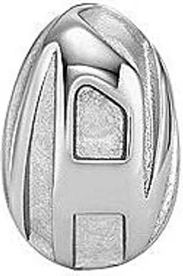Image de Mono-boucle d'oreille Diesel Collection Stud en argent - homme