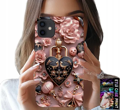 Produktbild von Fall Für Iphone 11 - Feminine Designs Vorhängeschloss Herz Fall + Glas