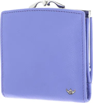 Image de Golden Head Cuir porte-monnaie Madrid RFID Protect French Coin Purse Wallet Lavender lilas